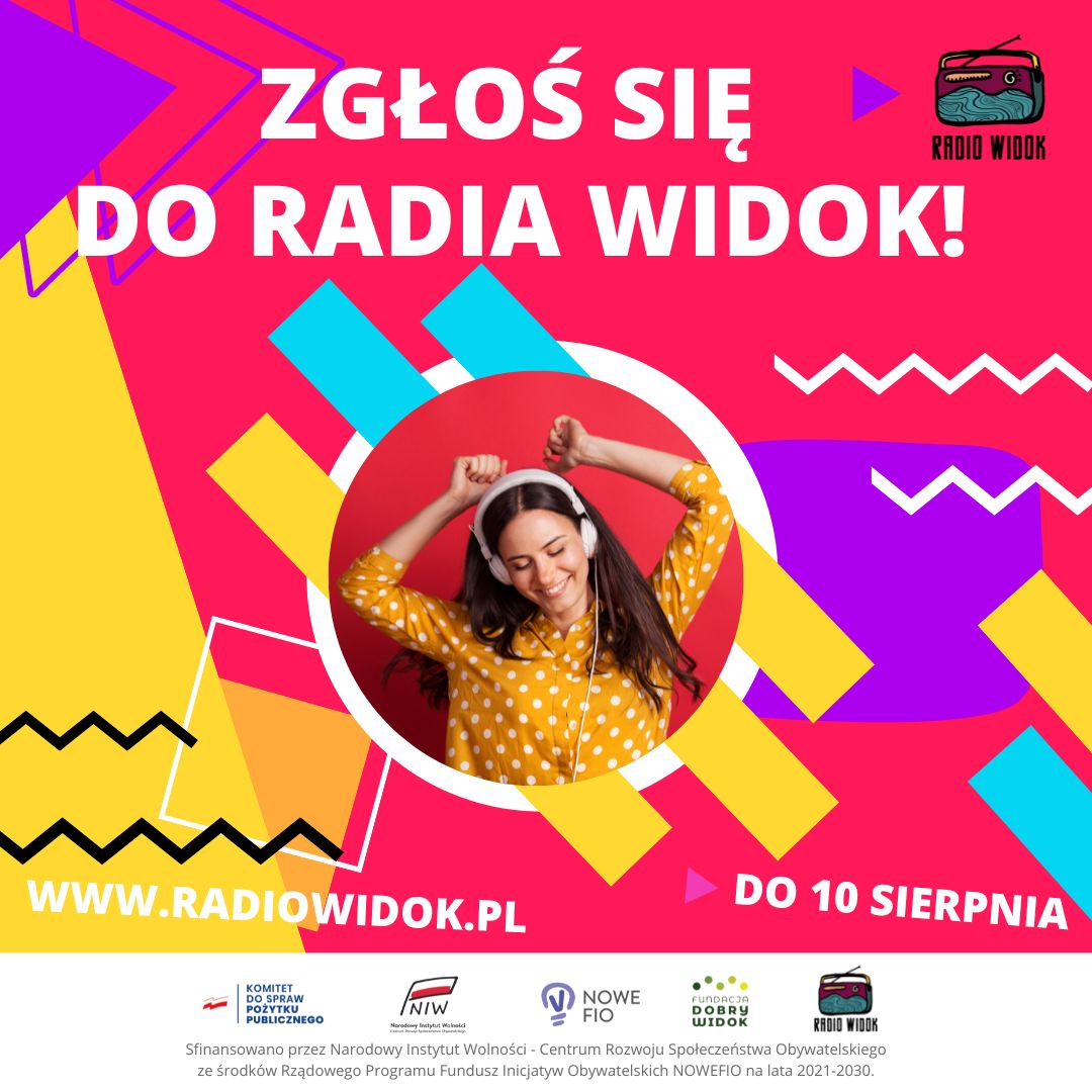 Młodzieżowe Radio Widok - plakat Młodzieżowe Radio Widok