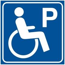 Ikona - miejsce parkingowe dla osób niepełnosprawnych