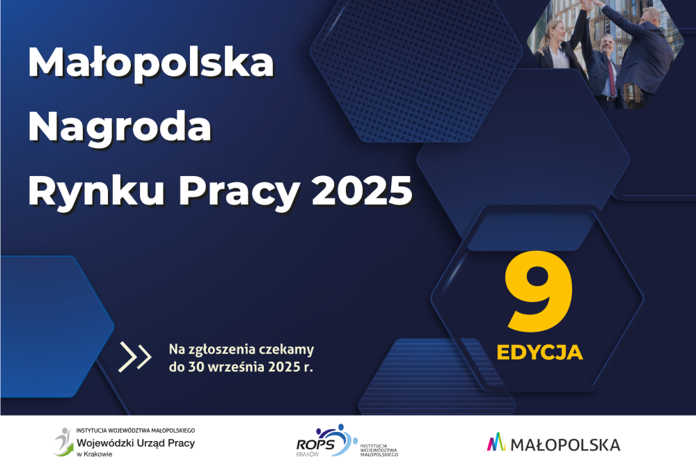 Plakat - Małopolska Nagroda Rynku Pracy 2025