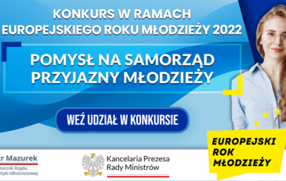 „Pomysł na Młodzieżową Inicjatywę Roku” - plakat „Pomysł na Młodzieżową Inicjatywę Roku” - plakat