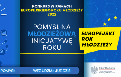 „Pomysł na Samorząd Przyjazny Młodzieży” - plakat „Pomysł na Samorząd Przyjazny Młodzieży” - plakat