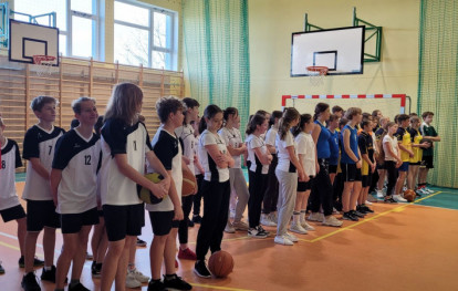 Szkolne zawody sportowe - koszykówka 3x3