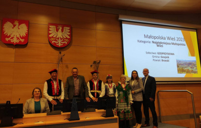 Udział sołectwa Gosprzydowa oraz sołectwa Uszew w konkursie Udział sołectwa Gosprzydowa oraz sołectwa Uszew w konkursie