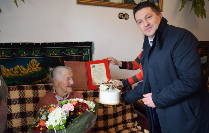 Jubileusz 100-lecia urodzin mieszkanki Gnojnika