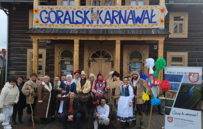 52 Góralski Karnawał Bukowina Tatrzańska -występ grupy Kolędnicy znad Uszwicy 