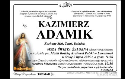 Kazimierz Adamik - klepsydra