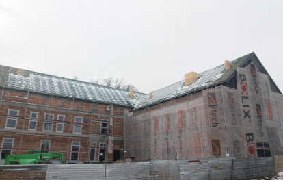Budowa Centrum Kultury i Rekreacji w Gnojniku - styczeń 2023 r.