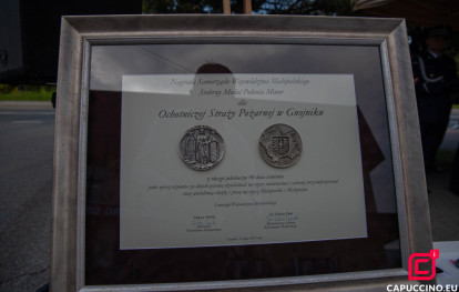 Jubileusz 90-lecia OSP Gnojnik - srebrny medal Polonia Minor