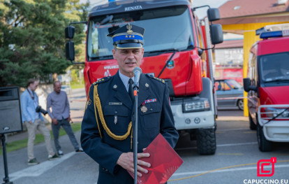 Jubileusz 90-lecia OSP Gnojnik - Komendant PSP Brzesko