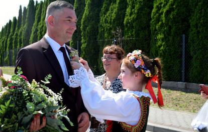 Dożynki Gminne - przywitanie gości Dożynki Gminne - przywitanie gości