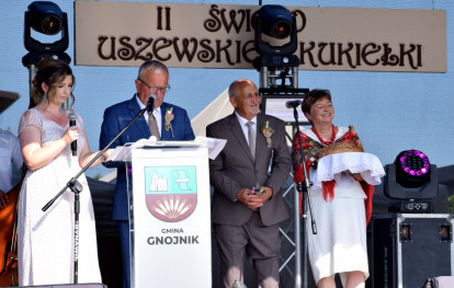 Dożynki Gminne 2025 - powitanie gości Dożynki Gminne 2025 - powitanie gości