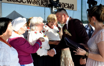 Dożynki Gminne 2025 - nagradzanie grup wieńcowych Dożynki Gminne 2025 - nagradzanie grup wieńcowych