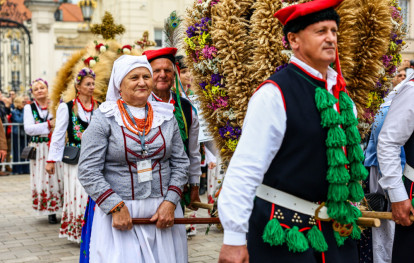 Udział grupy wieńcowej z Uszwi w Dożynkach Prezydenckich 2025 Udział grupy wieńcowej z Uszwi w Dożynkach Prezydenckich 2025
