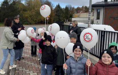 Akcja No promil - no problem – dzieci z Uszwi i Gnojnika z ważnym przekazem dla dorosłych