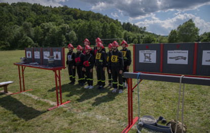 Gminne zawody sportowo-pożarnicze - rywalizacja drużyn młodzieżowych Gminne zawody sportowo-pożarnicze - rywalizacja drużyn młodzieżowych