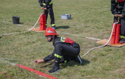 Gminne zawody sportowo-pożarnicze - rywalizacja drużyn młodzieżowych Gminne zawody sportowo-pożarnicze - rywalizacja drużyn młodzieżowych