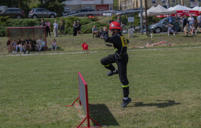 Gminne zawody sportowo-pożarnicze - rywalizacja drużyn młodzieżowych Gminne zawody sportowo-pożarnicze - rywalizacja drużyn młodzieżowych