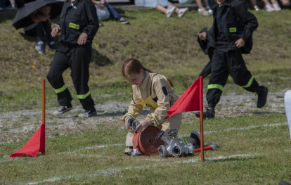 Gminne zawody sportowo-pożarnicze - rywalizacja drużyn młodzieżowych Gminne zawody sportowo-pożarnicze - rywalizacja drużyn młodzieżowych
