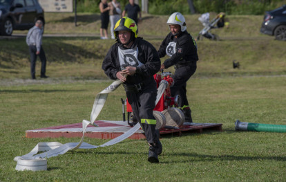 Gminne zawody sportowo-pożarnicze - rywalizacja drużyn seniorskich Gminne zawody sportowo-pożarnicze - rywalizacja drużyn seniorskich