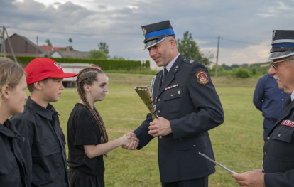 Gminne zawody sportowo-pożarnicze - wręczenie nagród Gminne zawody sportowo-pożarnicze - wręczenie nagród