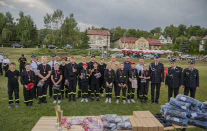 Gminne zawody sportowo-pożarnicze - wręczenie nagród Gminne zawody sportowo-pożarnicze - wręczenie nagród
