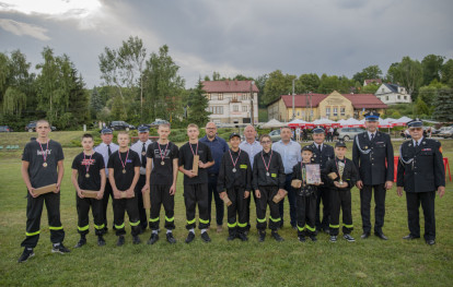 Gminne zawody sportowo-pożarnicze - wręczenie nagród Gminne zawody sportowo-pożarnicze - wręczenie nagród