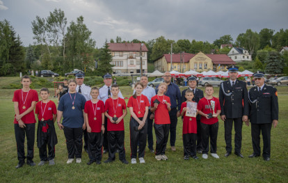 Gminne zawody sportowo-pożarnicze - wręczenie nagród Gminne zawody sportowo-pożarnicze - wręczenie nagród