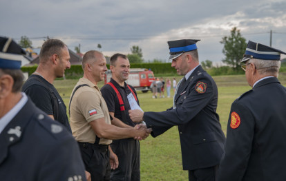 Gminne zawody sportowo-pożarnicze - wręczenie nagród Gminne zawody sportowo-pożarnicze - wręczenie nagród