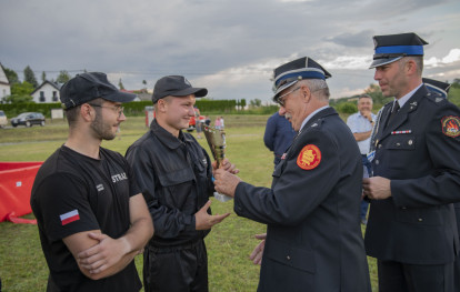 Gminne zawody sportowo-pożarnicze - wręczenie nagród Gminne zawody sportowo-pożarnicze - wręczenie nagród